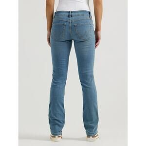 Wrangler Women's Mid-Rise Straight Leg Denim Jeans - Size 30